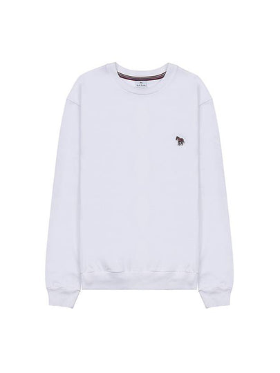 Zebra Logo Sweatshirt White - PAUL SMITH - BALAAN 2