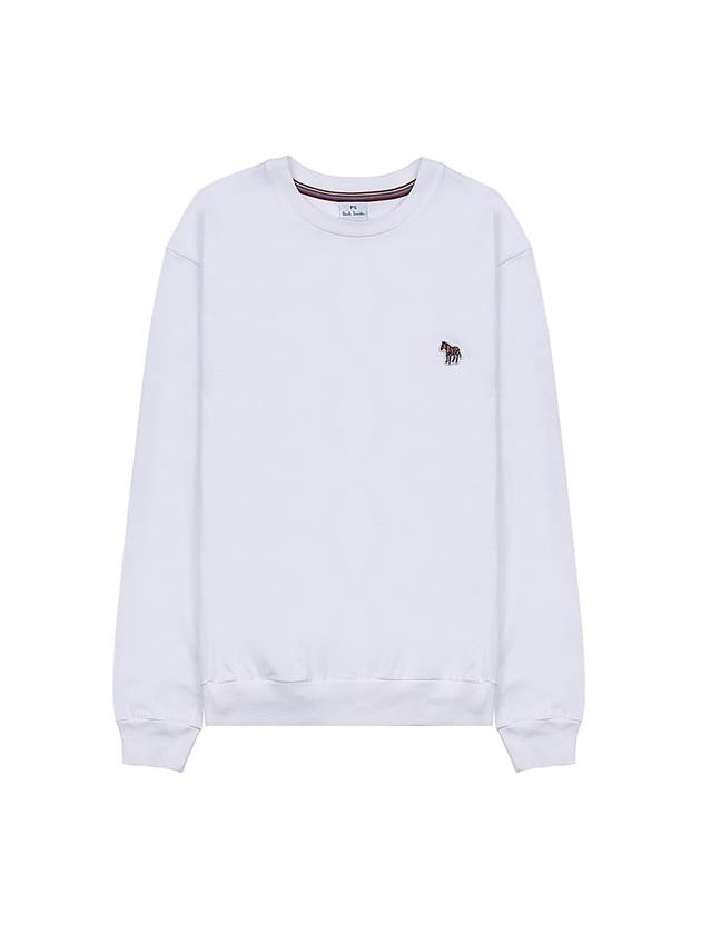 Zebra Logo Sweatshirt White - PAUL SMITH - BALAAN 11