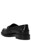 Horsebit Chain Leather Loafer Black - TOD'S - BALAAN 3