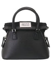 5AC Classique Micro Tote Bag Black - MAISON MARGIELA - BALAAN 3