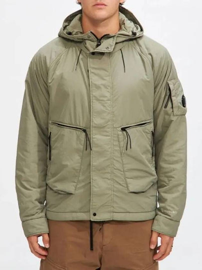 Lens Wappen Hooded Jacket Sage - CP COMPANY - BALAAN 2