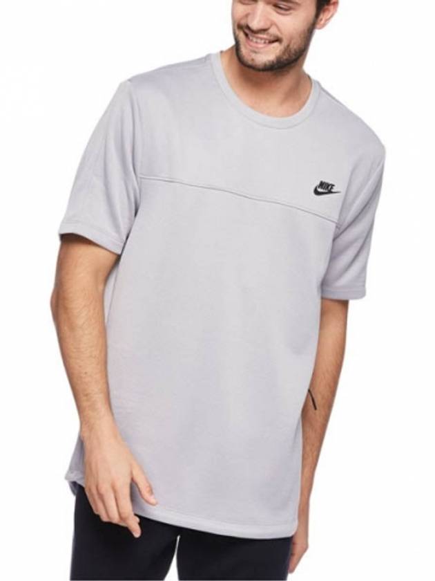 01886187027Tech Fleece Screw Short TShirtSoft Purple - NIKE - BALAAN 1