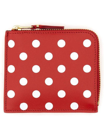 Comme Des Garçons Polka Dot Wallet Unisex - COMME DES GARCONS - BALAAN 1