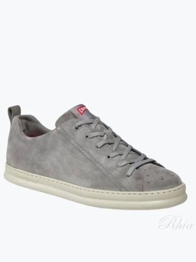 Runner Leather Low Top Sneakers Grey - CAMPER - BALAAN 2