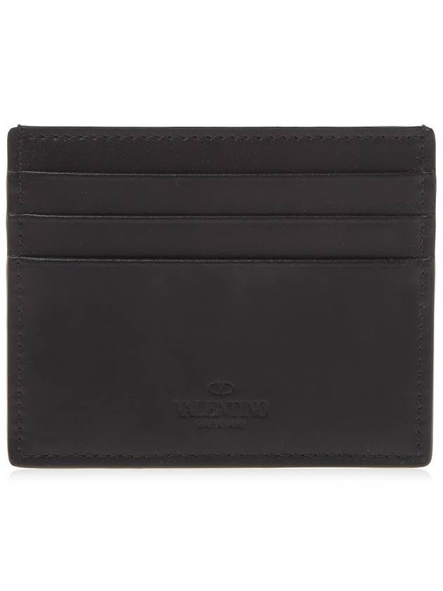 VLTN Neon Card Wallet Black - VALENTINO - BALAAN 4