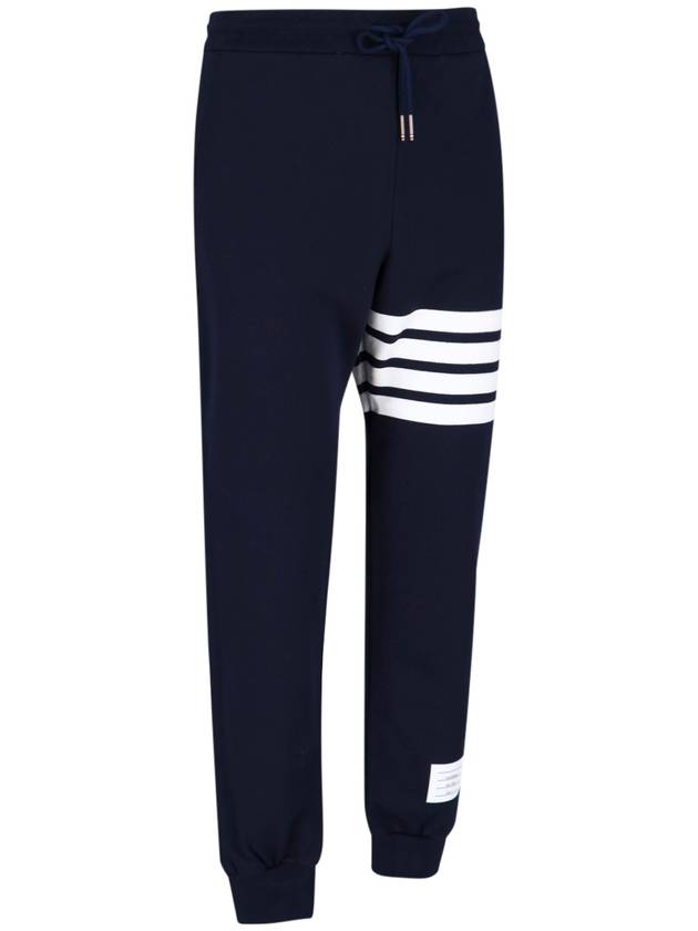 Men's Classic Loopback Engineered 4 Bar Classic Sweatpants Navy - THOM BROWNE - BALAAN 3