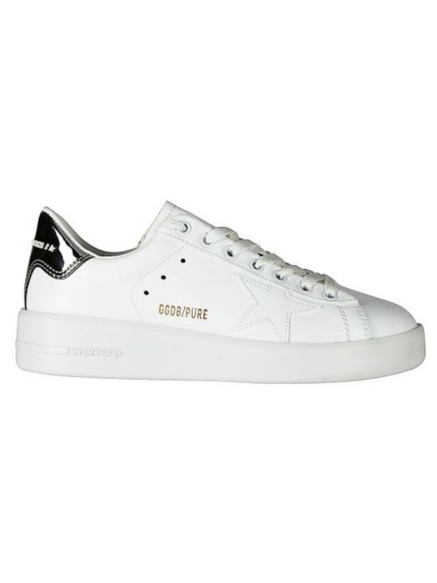 Purestar Faux Leather Low Top Sneakers White - GOLDEN GOOSE - BALAAN 1