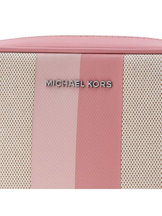 Jet Set Medium Color Block Cross Bag Beige Pink Light Pink - MICHAEL KORS - BALAAN 7