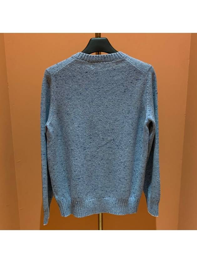 knit top light blue - BRUNELLO CUCINELLI - BALAAN 5