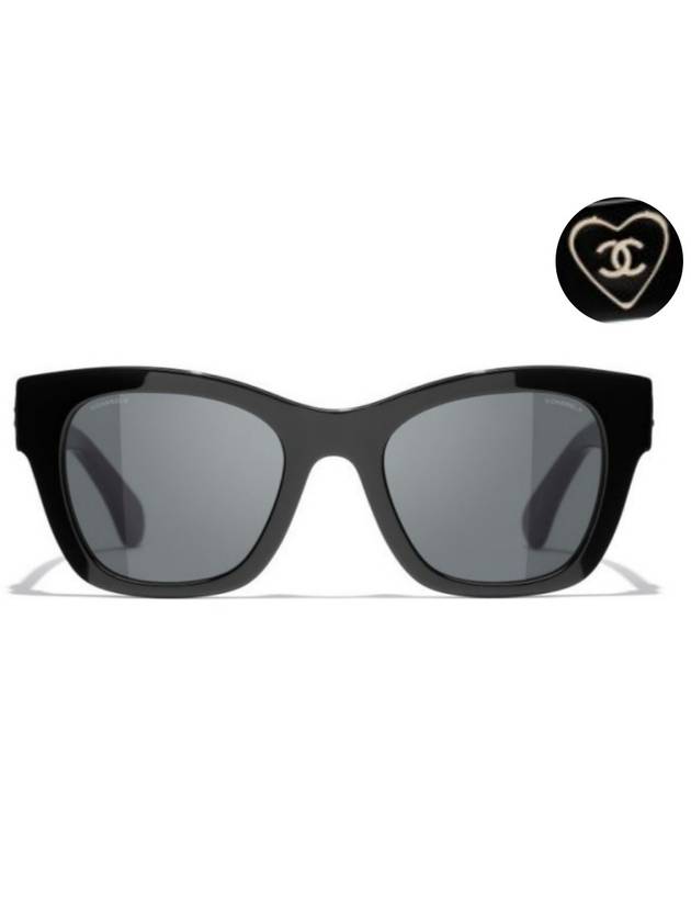 Eyewear Square Sunglasses Black - CHANEL - BALAAN 2