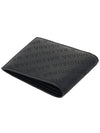 Logo Perforated Half Wallet Black - BALENCIAGA - BALAAN 5