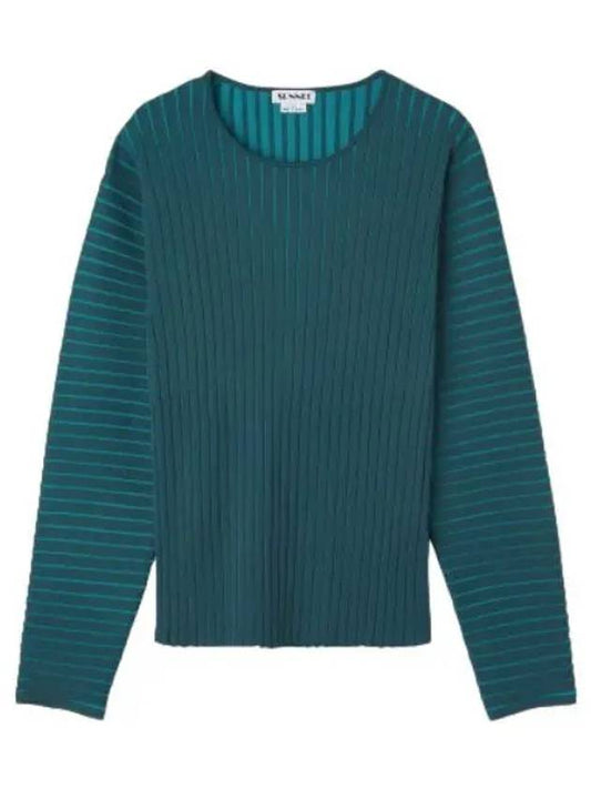 Costa knit turquoise - SUNNEI - BALAAN 1