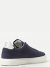 Suede Low Top Sneakers Navy - BRUNELLO CUCINELLI - BALAAN 5