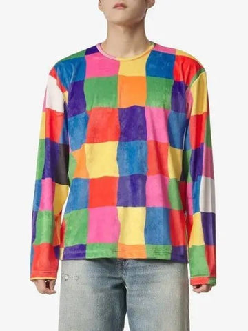 Classic Color Block Pattern Long Sleeve T-Shirt T-Shirt - SUNNEI - BALAAN 1