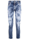 Tidy Biker Jeans Blue - DSQUARED2 - BALAAN 2