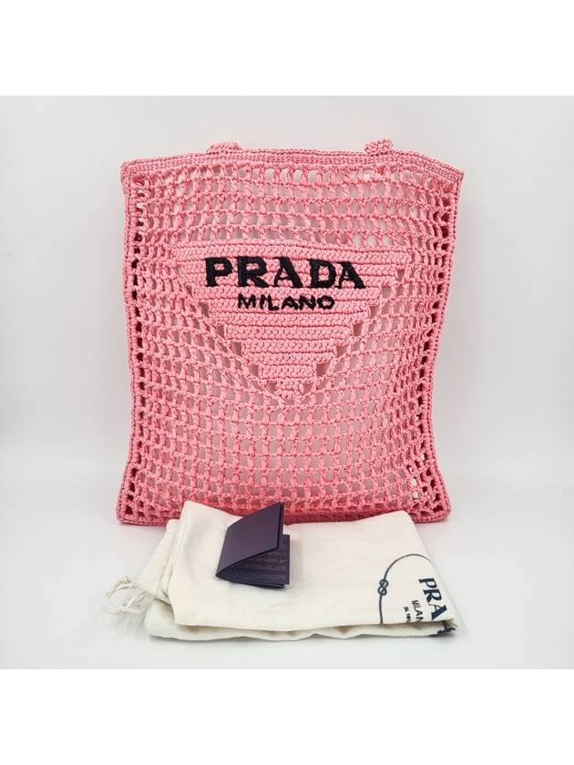 Women s Crochet Tote Bag 3916 - PRADA - BALAAN 3