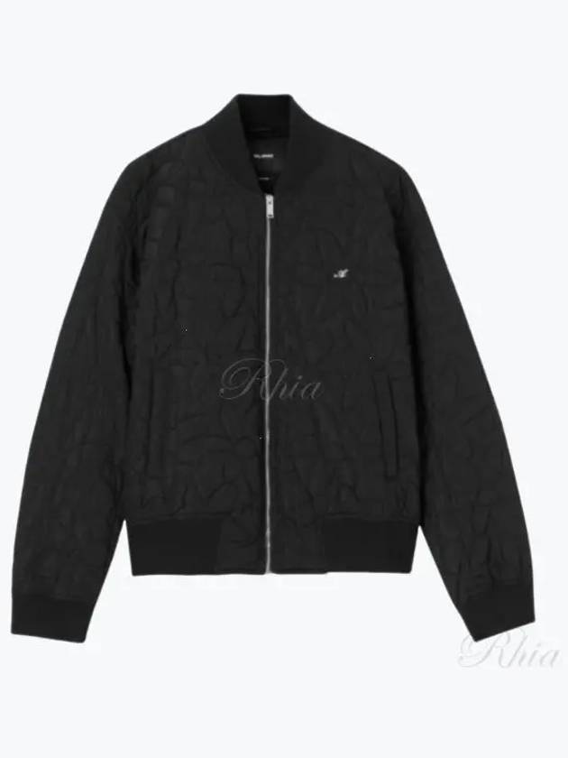 A1489001 Black Iris Bomber Jacket - AXEL ARIGATO - BALAAN 2