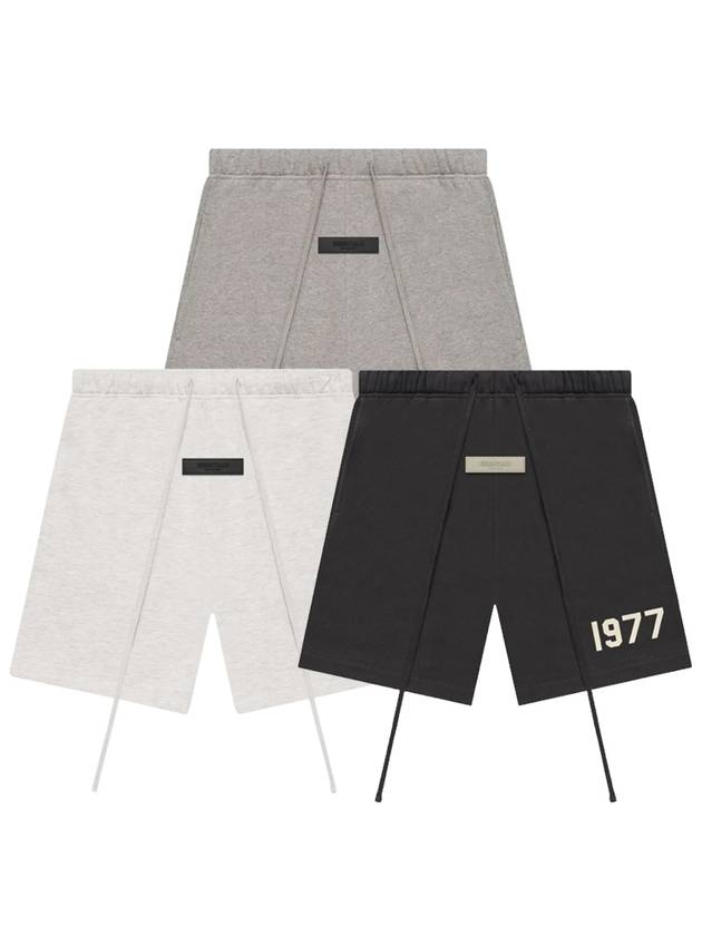 Fear of God Essential 1977 Light Oatmeal Shorts - FEAR OF GOD ESSENTIALS - BALAAN 6