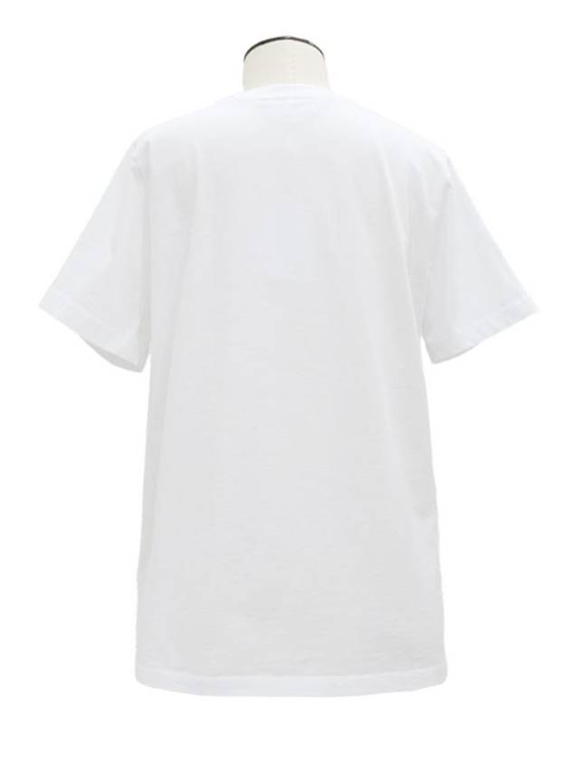 Relaxed Cats Short Sleeve T-Shirt White - GANNI - BALAAN 3