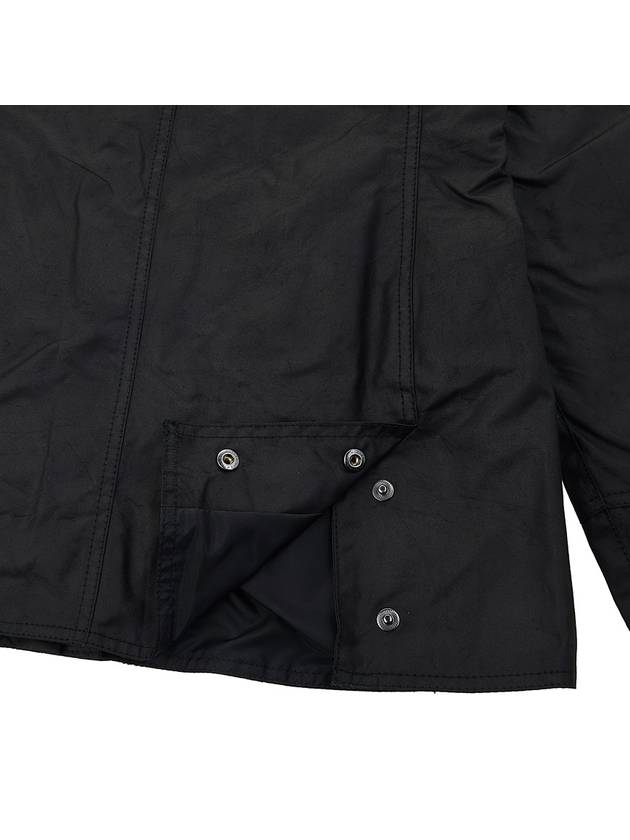 Beadnell Wax Zip-up Jacket Black - BARBOUR - BALAAN 10