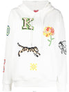 Pixel Logo Hoodie FD52SW01 - KENZO - BALAAN 1