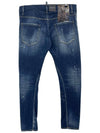 Men's Dark Reveal Wash Sexy Twist Jeans Blue - DSQUARED2 - BALAAN 3