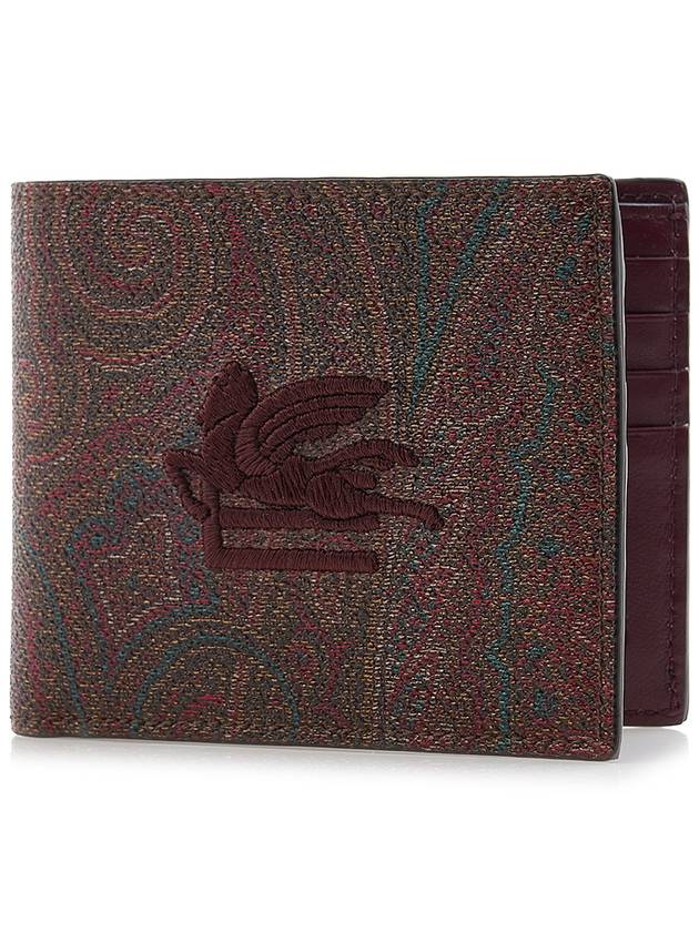 Paisley Print Bifold Wallet Brown - ETRO - BALAAN 2