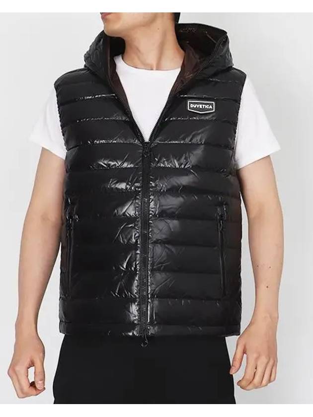 Men s Goose Down Padding Vest Milodi VUDV05125 BKS - DUVETICA - BALAAN 2