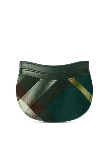 Rocking Horse Check Card Wallet Green - BURBERRY - BALAAN 1