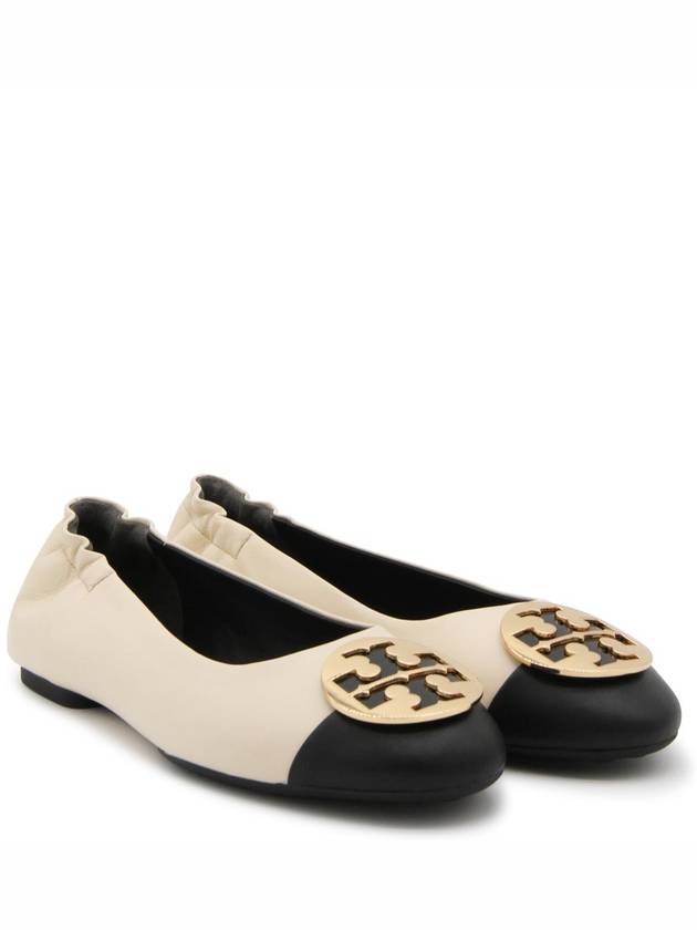 Claire Ballerina Flat Cream - TORY BURCH - BALAAN 5