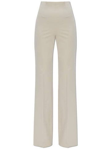 Sportmax Flared Trousers, Women's, Beige - MAX MARA SPORTMAX - BALAAN 1