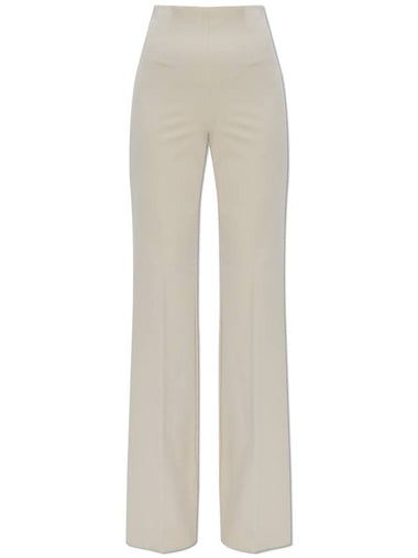 Sportmax Flared Trousers, Women's, Beige - MAX MARA SPORTMAX - BALAAN 1