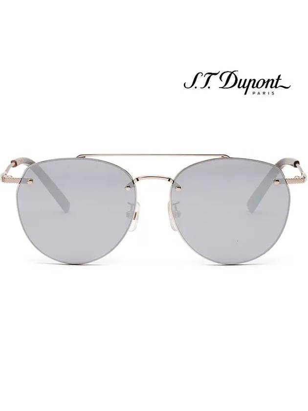 Sunglasses DP6638 2 Two Bridge Mirror - S.T. DUPONT - BALAAN 4