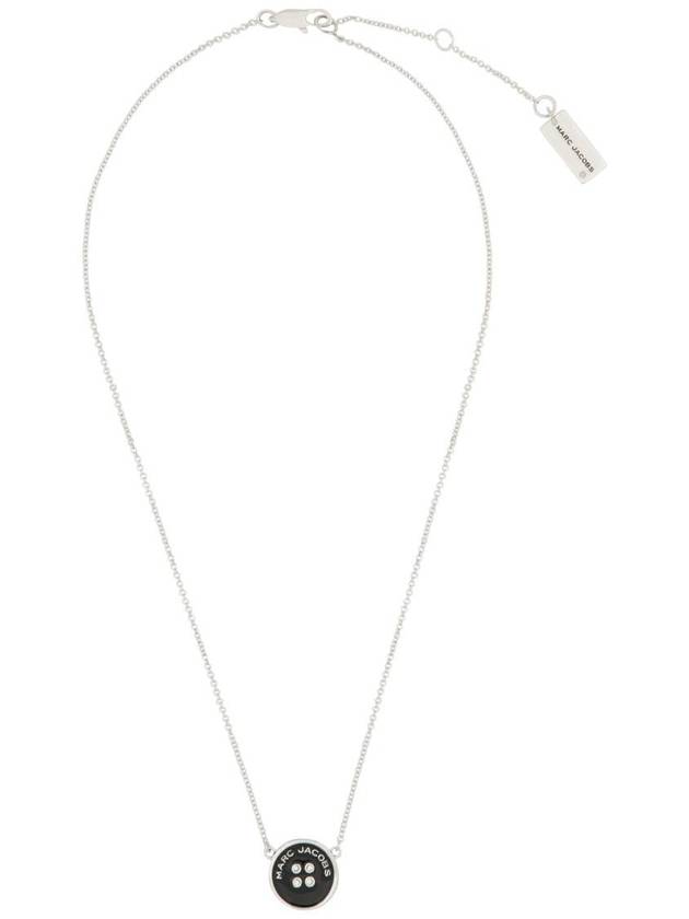 Marc Jacobs "Button Pendant" Necklace - MARC JACOBS - BALAAN 1