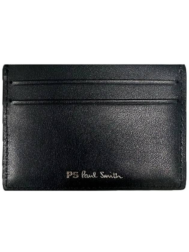 PS embossed logo card wallet black M2A 7772 MBRAND 79 - PAUL SMITH - BALAAN 3