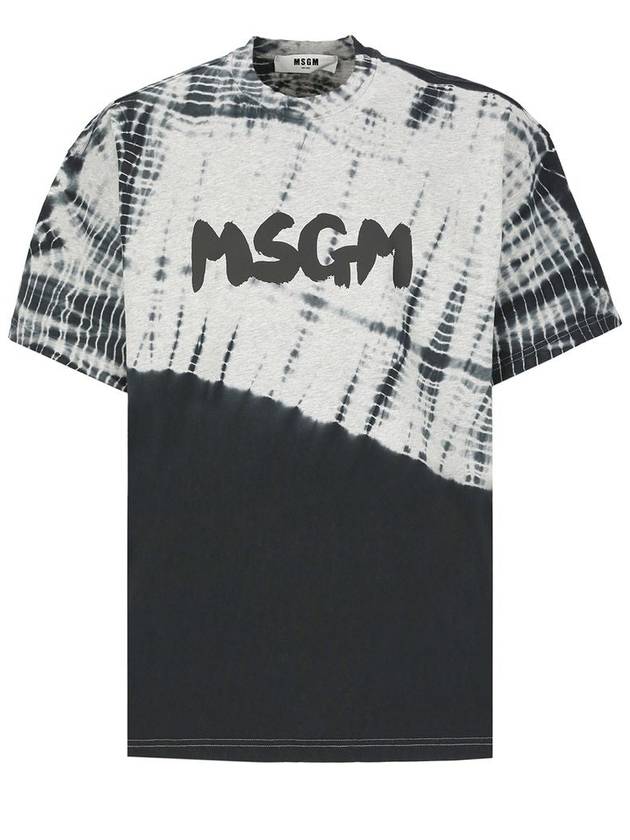 Short Sleeve T-Shirt 3640MM112 24708394 GRAY - MSGM - BALAAN 2