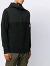 Lens Wappen Hoodie Black - CP COMPANY - BALAAN 4