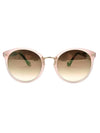 Women's Round Sunglasses Pink - BALENCIAGA - BALAAN 1