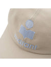 Tyrone ball cap CQ001XFB A3C05A ECLU - ISABEL MARANT - BALAAN 6