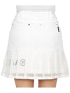 Golf Wear Women s Mini Pleated Skirt MLW 3B AE06 WHITE - MARK & LONA - BALAAN 8