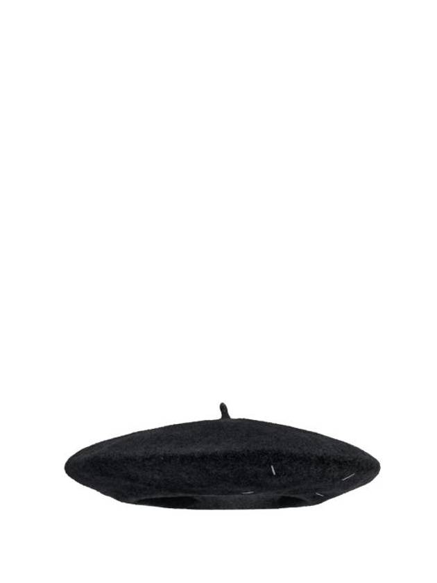 Wool Beret Black - MAISON MARGIELA - BALAAN 1