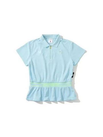 W GN WAIST BAND POINT SS HALF ZIP UP POLO LQ2IX04F - MARK & LONA - BALAAN 1