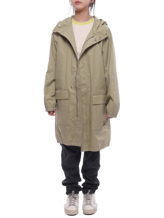 Gabardine Hooded Coat 8094131 HUNTER 24F - BURBERRY - BALAAN 3