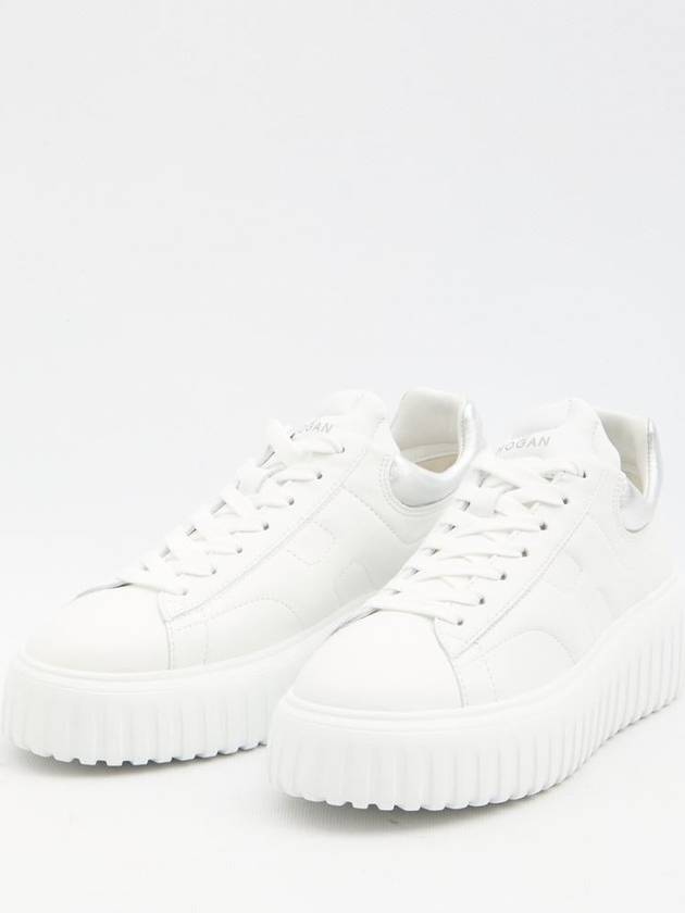 Hogan H striped low top sneakers white - HOGAN - BALAAN 3