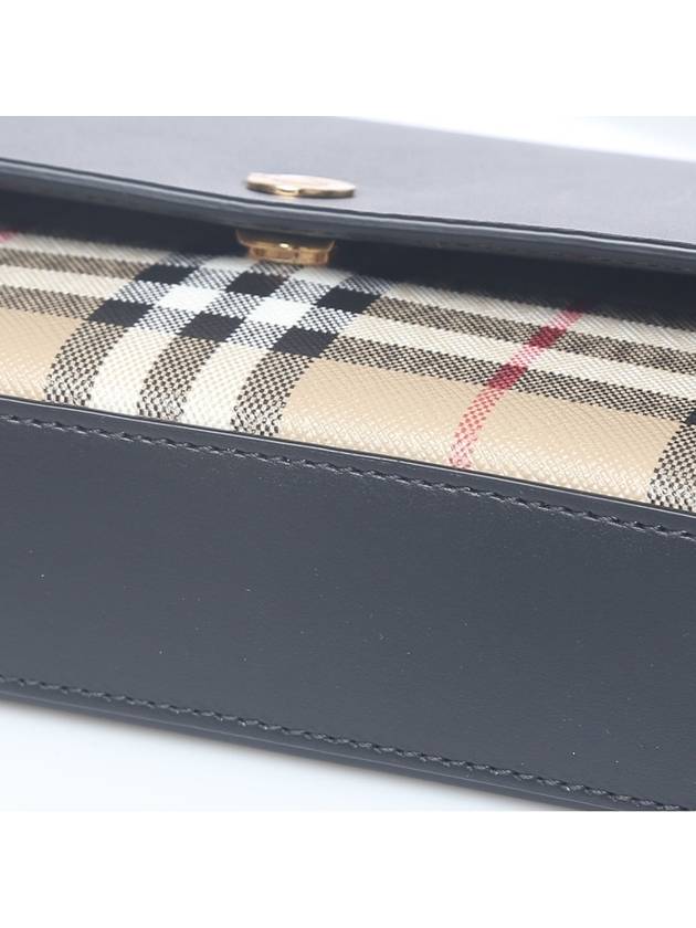 Vintage Check New Hampshire Penny Cross Bag Black - BURBERRY - BALAAN 6