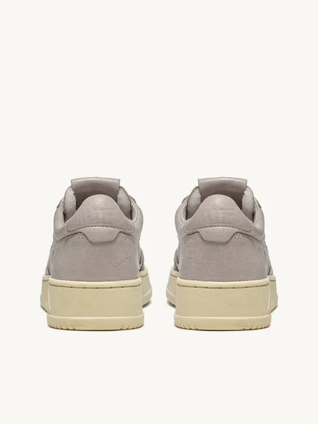 Medalist Goatskin Low Top Sneakers Grey - AUTRY - BALAAN 5