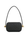 Knot Minadiair On Strap Tote Bag Black - BOTTEGA VENETA - BALAAN 1