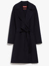 TOTEM virgin wool cashmere blend belt coat 006 Navy IT36 IT38 IT4016011011 - MAX MARA - BALAAN 2