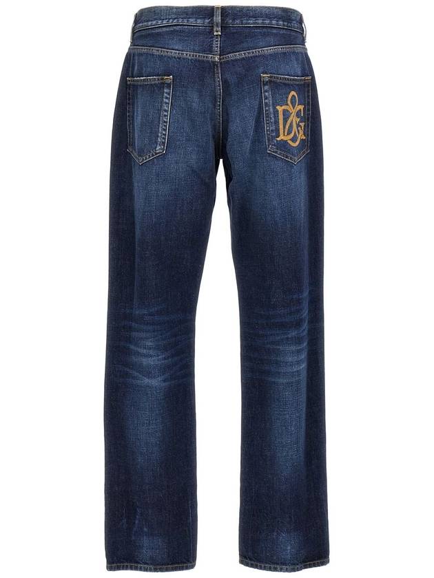 Dolce & Gabbana Blue Cotton Denim Jeans - DOLCE&GABBANA - BALAAN 2