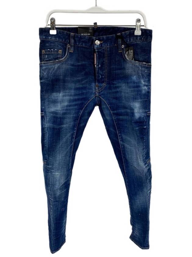 Clean Wash Tidy Biker Jeans Blue - DSQUARED2 - BALAAN 2